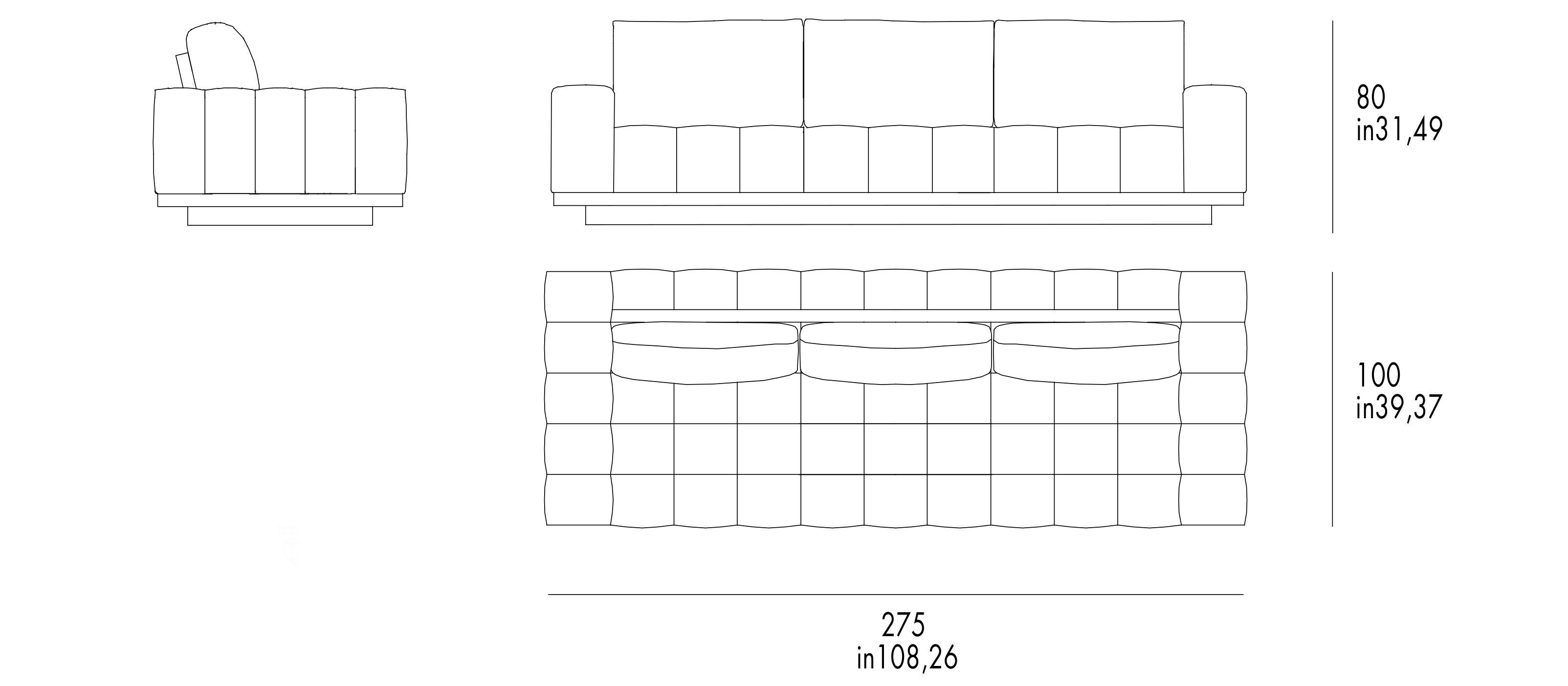 Кожаный модульный угловой диван Grilli ANNIE ARCH-00074758 - Вид №2