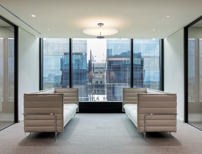 Vibia Металлический светодиодный потолочный светильник Flat 5926 - Вид №1