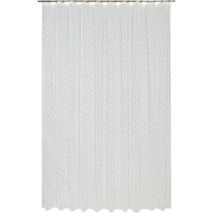 Тюль на ленте «Ромбик» 300x280 см цвет белый 83325211 STLM-2109528