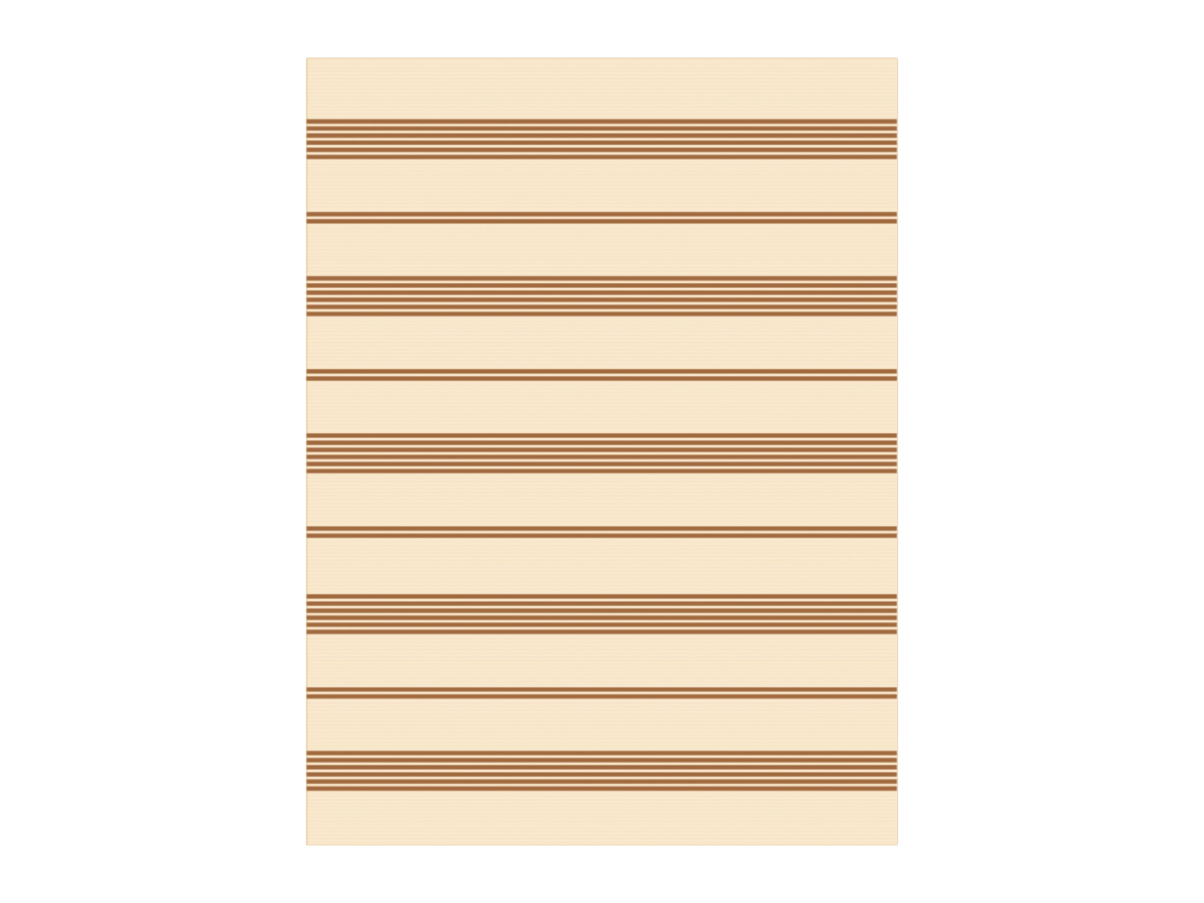 Полосатый напольный прямоугольный ковер YAAZ Yunn ARCH-00143674