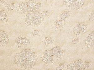 Жаккардовая ткань с цветочным рисунком