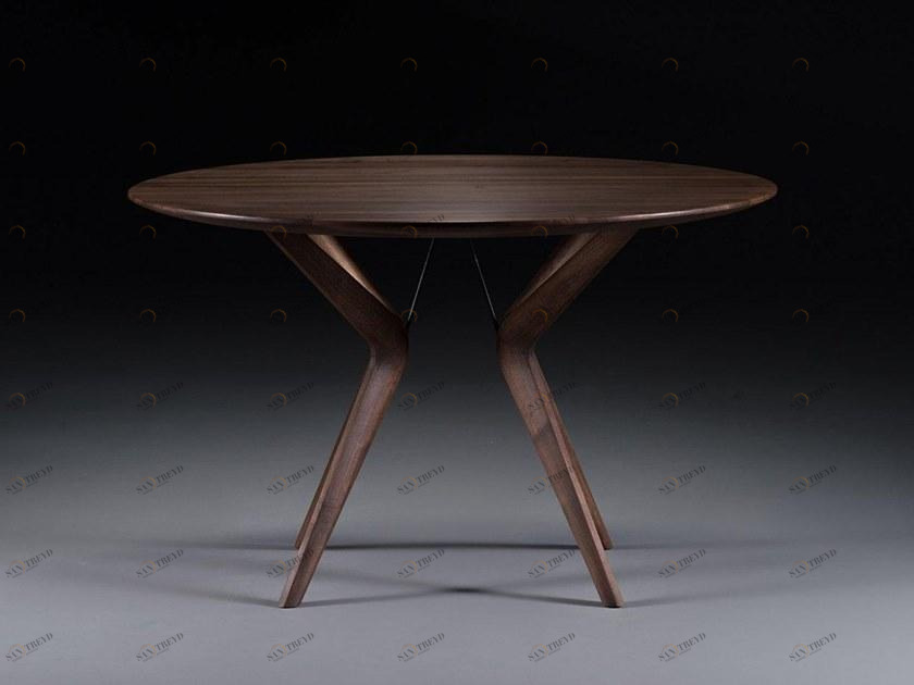 Artisan Круглый деревянный стол Lakri Rtlaxxyy 