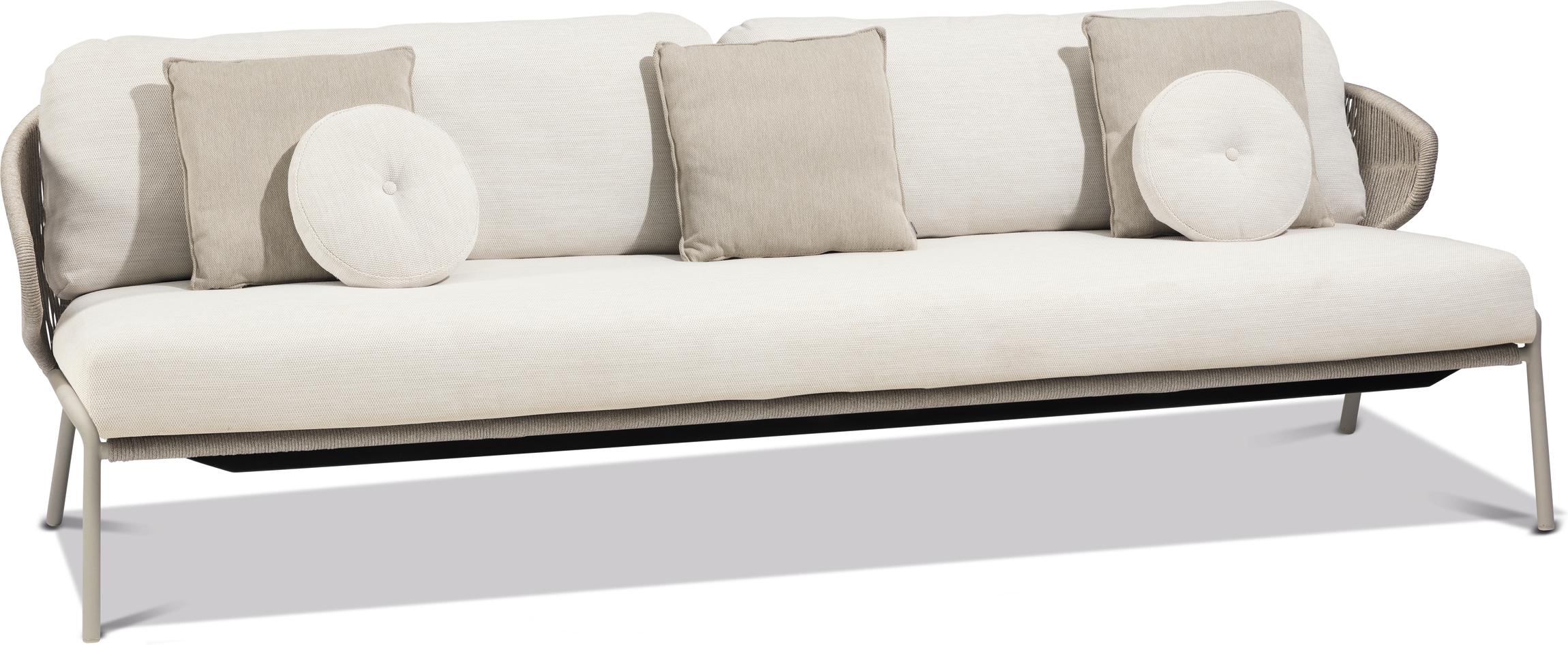 3 мест. диван фиксированный кремень перец Manutti Radius MNST749