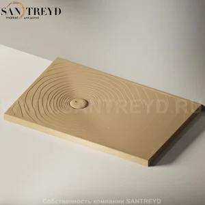 Flaminia WATER DROP Душевой поддон 120 см коричневый DR120.9004