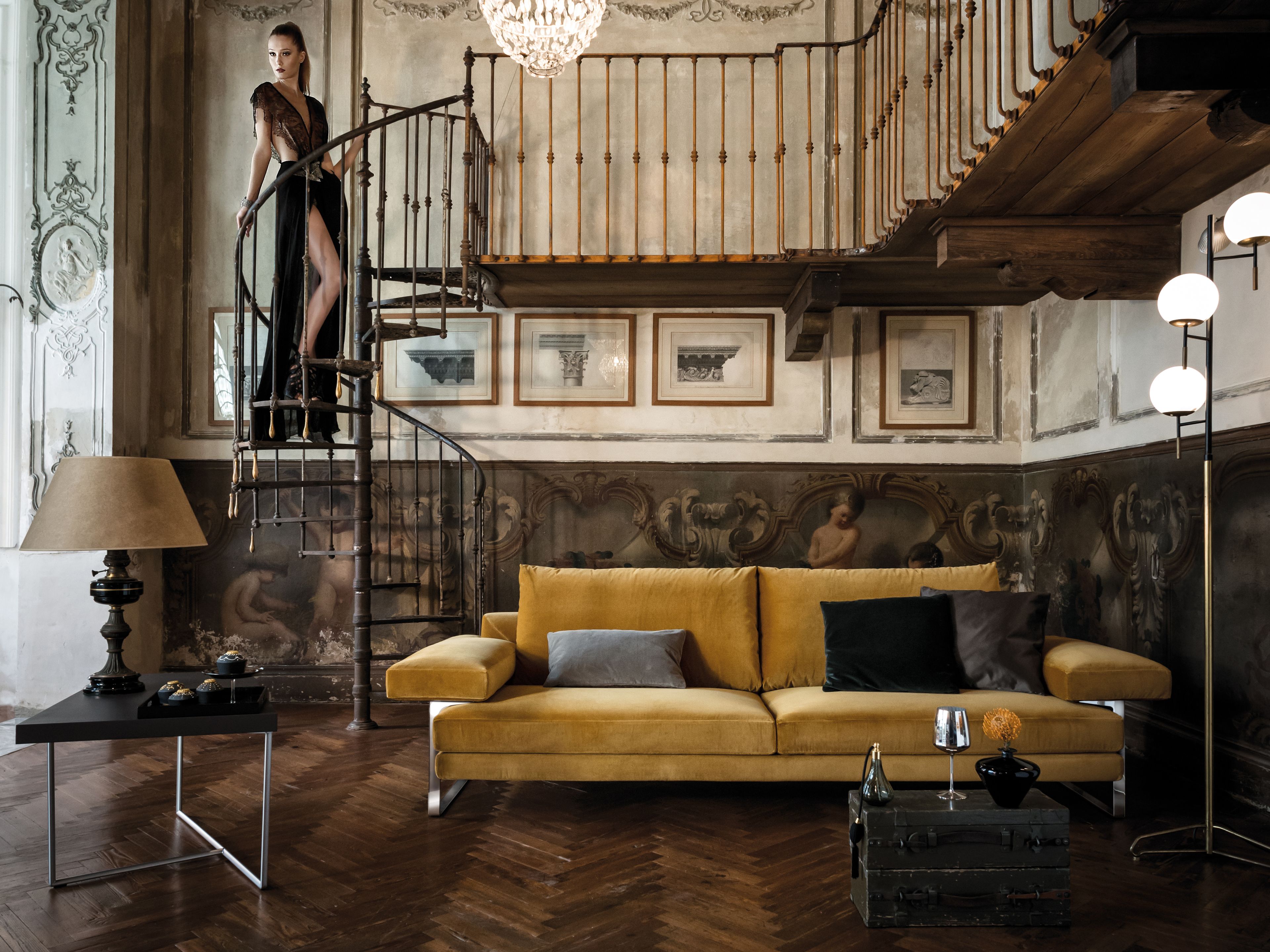 2-местный тканевый диван Arketipo EGO ARCH-00055761 - Вид №1