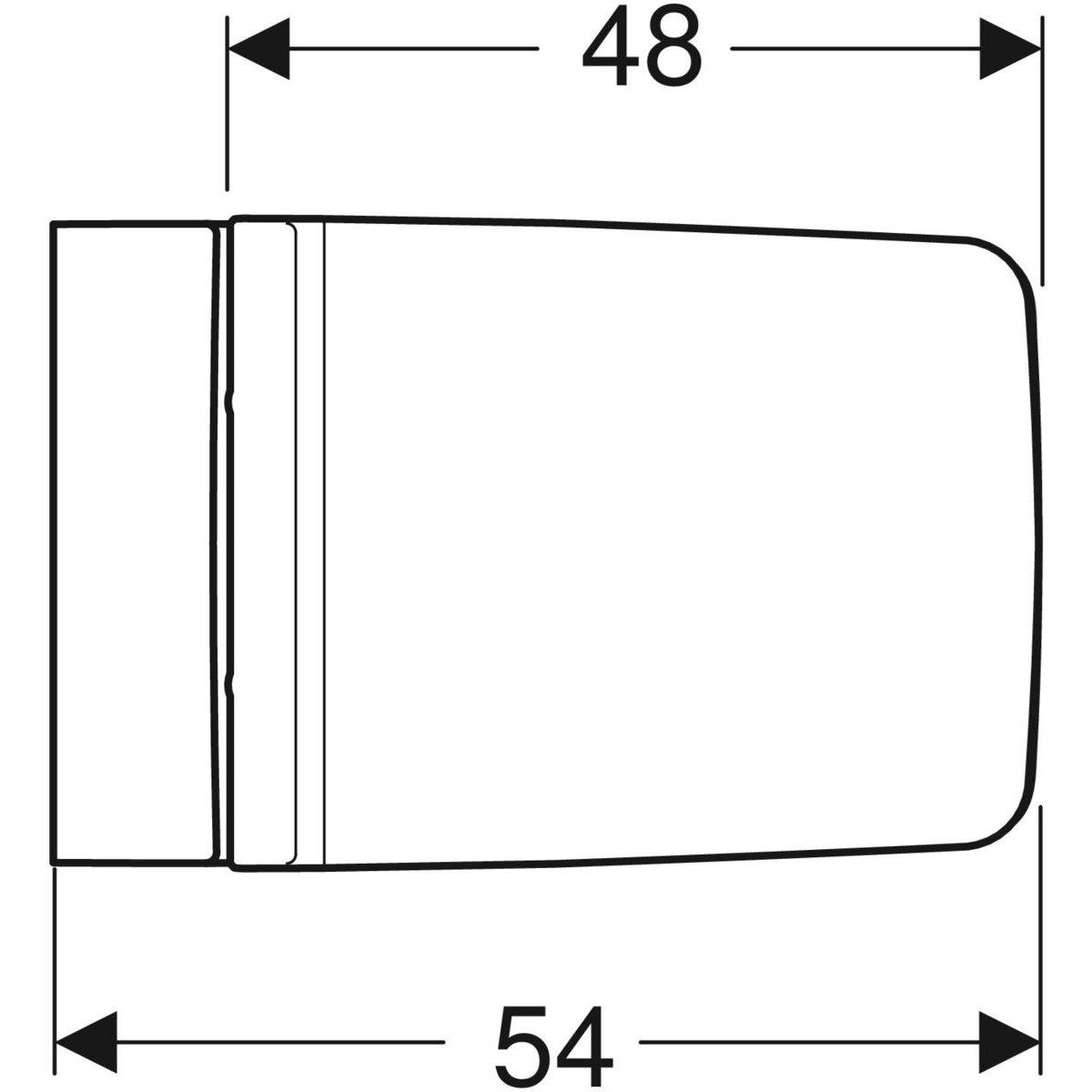 Подвесной туалет в витрине Geberit Xeno2 ARCH-00048702 - Вид №2