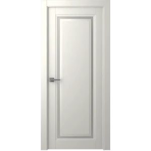 Дверь межкомнатная Аурум 1 глухая эмаль цвет жемчужный 60x220 см (с замком) 83054538 STLM-2149925