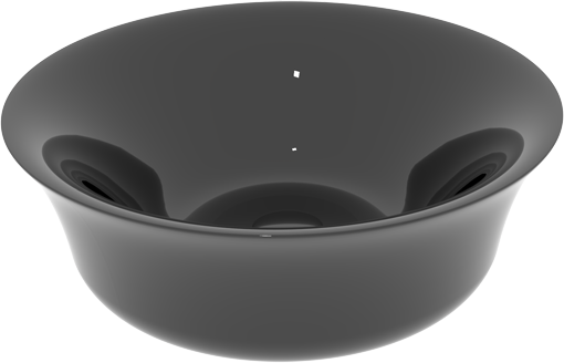 FLLAVFSRO422 Накладная раковина на столешницу GSG CERAMIC Flut