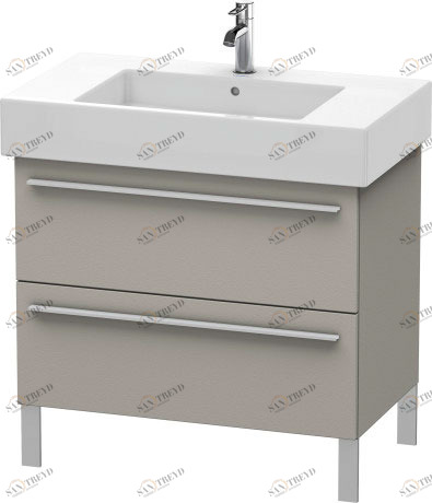 XL654301414 Тумбочка напольная X-Large #XL6543 800 x 470 мм Терра, декор Duravit