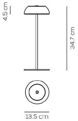 AXOLIGHT Многофункциональная переносная настольная лампа Float sun-id-1402575 - Вид №18