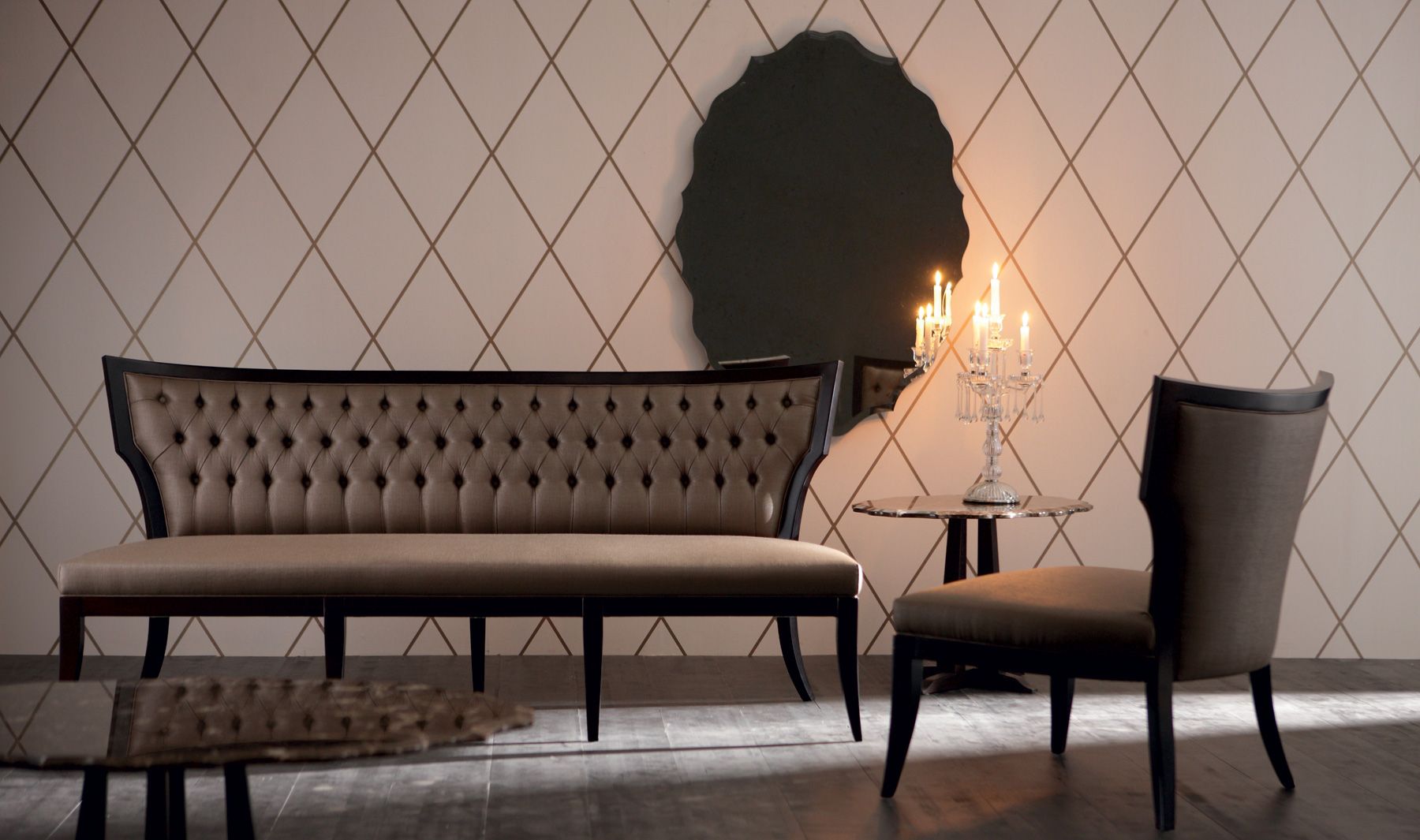 Кожаное кресло capitonné OPERA CONTEMPORARY Клеопатра ARCH-00097423 - Вид №2