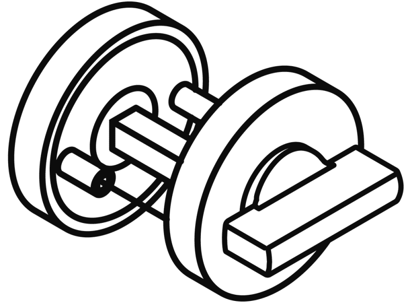 306.23XANRLN туалетная розетка HEWI System 111 | Edelstahl  - Вид №5