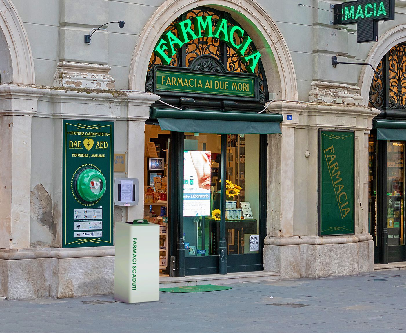 Стальная стойка для мусора с истекшим сроком годности Studio Città MEDICAL ARCH-00059153 - Вид №2