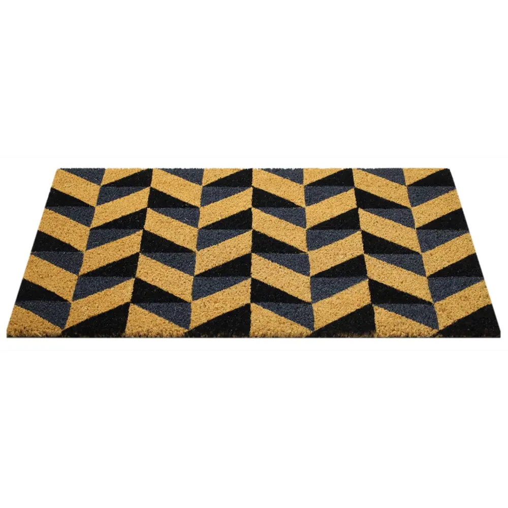 Коврик декоративный Velcoc Kera 9 40x75 см кокос цвет бежево-серый STLM-2137581 - Вид №3