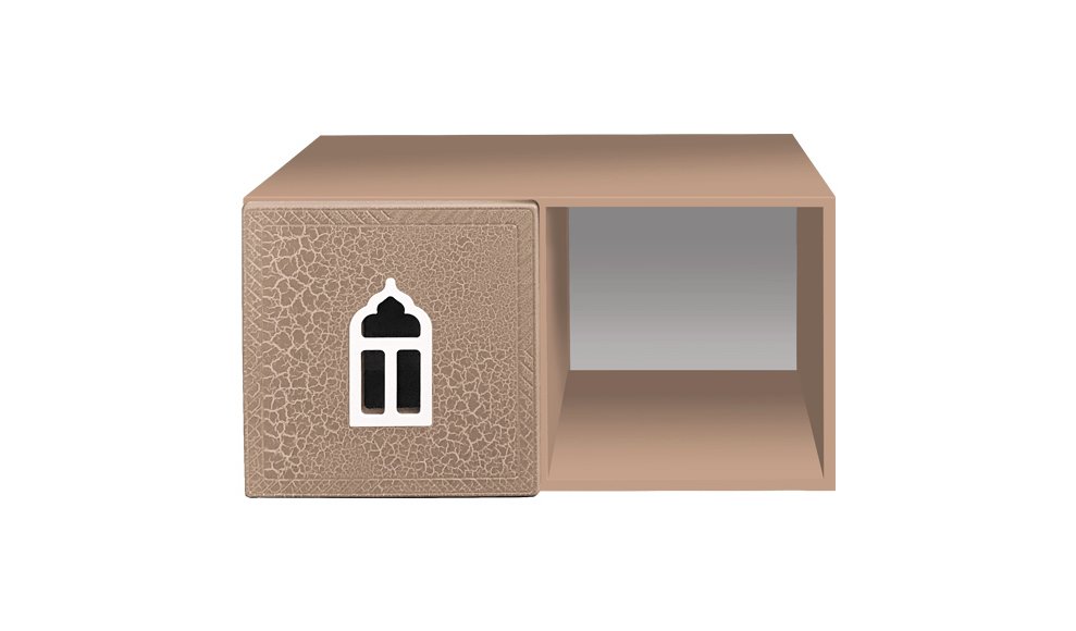 Полка детская горизонтальная "Венеция-1" МАНДАРИН ВЕНЕЦИЯ 178672 Красный Santreyd - Вид №4