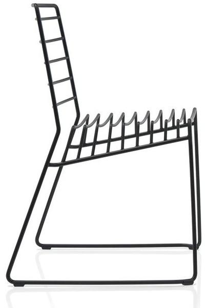 B-LINE Стул стальной штабелируемый sun-id-1439115 - Вид №2