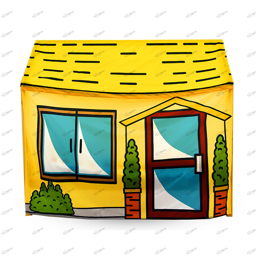 Накидка для кровати-домика Svogen игровая "Морковилл" БЕЛЬМАРКО  00-3873194 Желтый Santreyd 