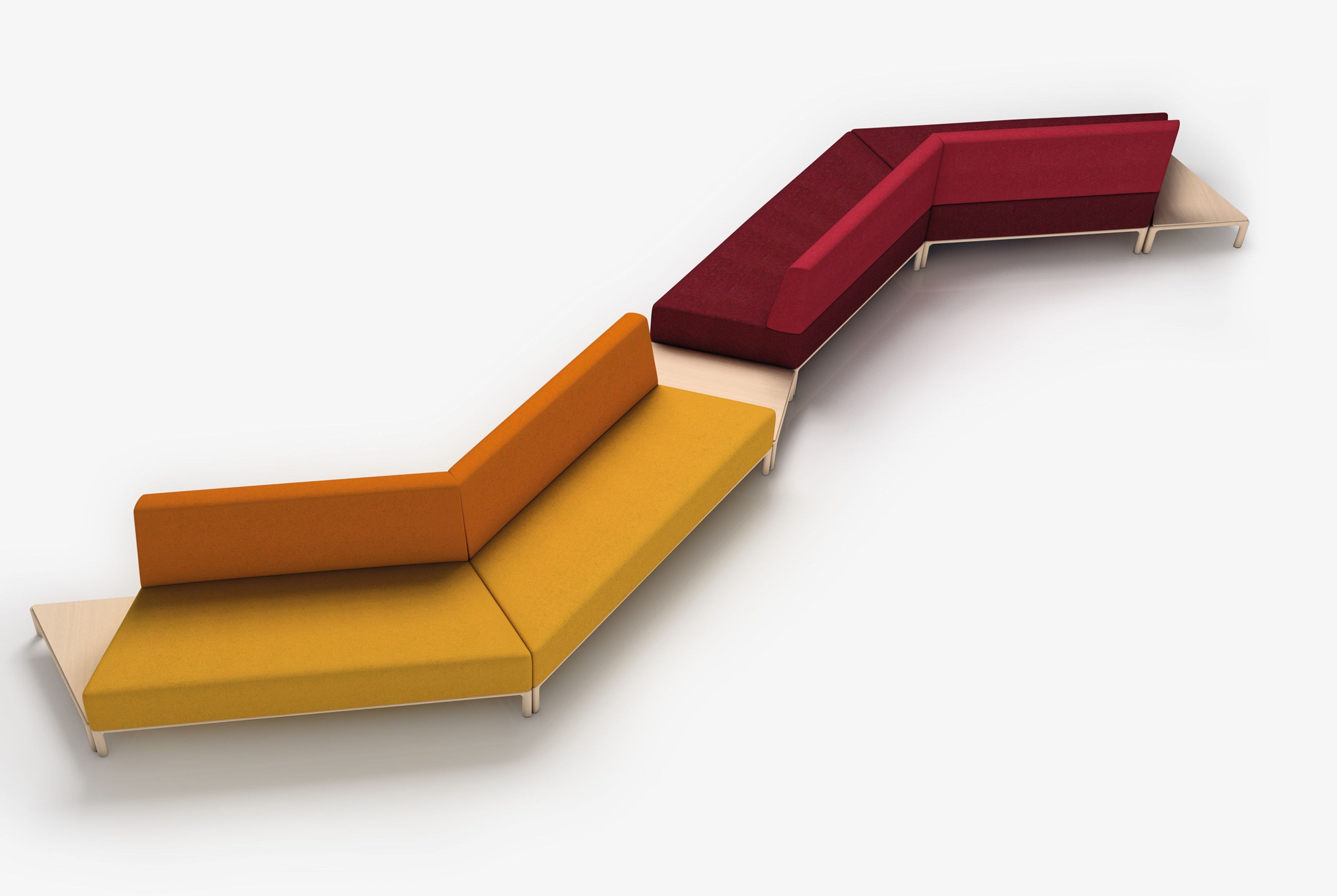 Модульный тканевый диван PIAVAL CAMEO - HEALTH & CARE ARCH-00139236 - Вид №4