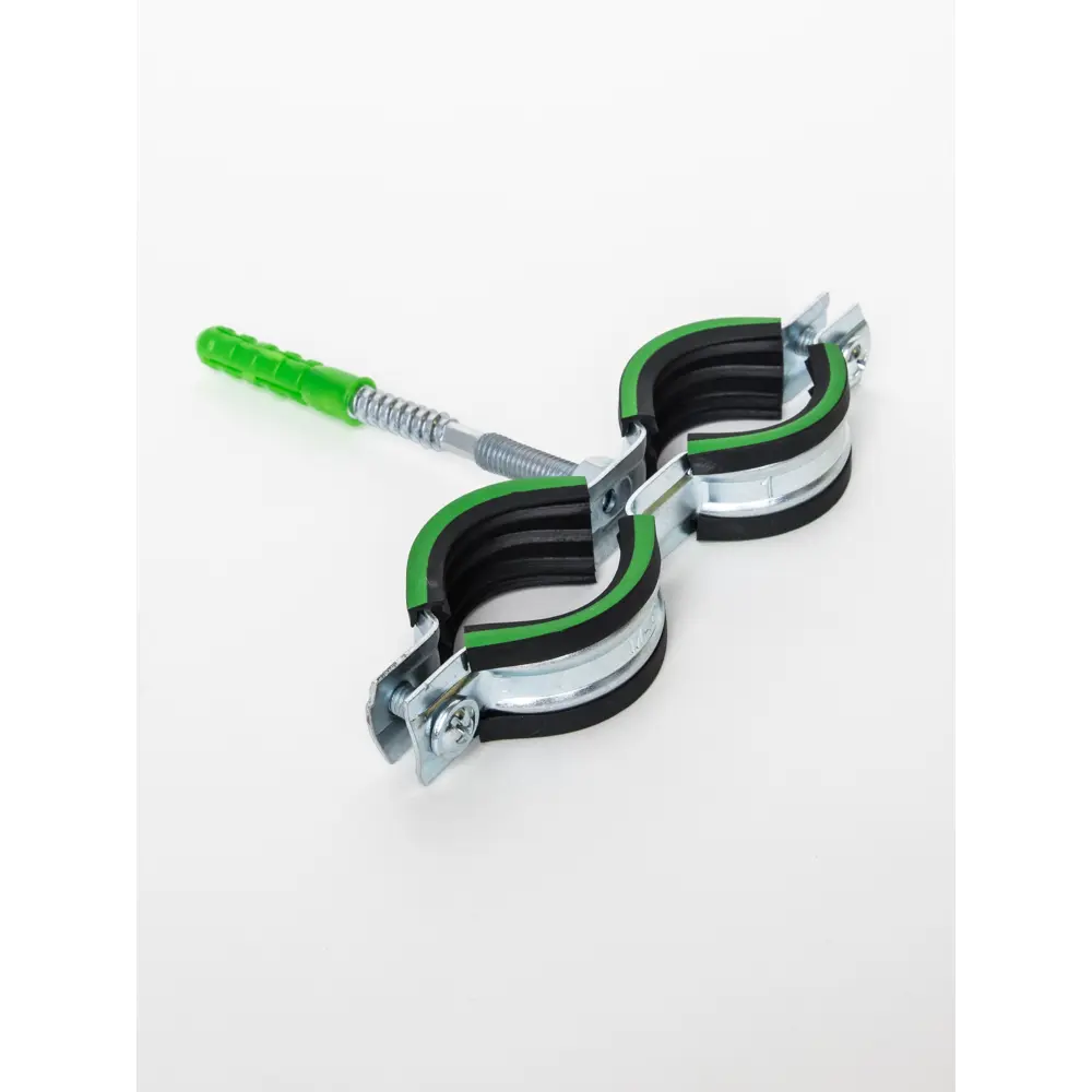 Хомут сантехнический Mayer 1/2" 20-24 мм со шпилькой 8x80и дюбелем гайка M8 STLM-2099491