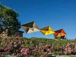 FIM Квадратный алюминиевый зонт Alluminio