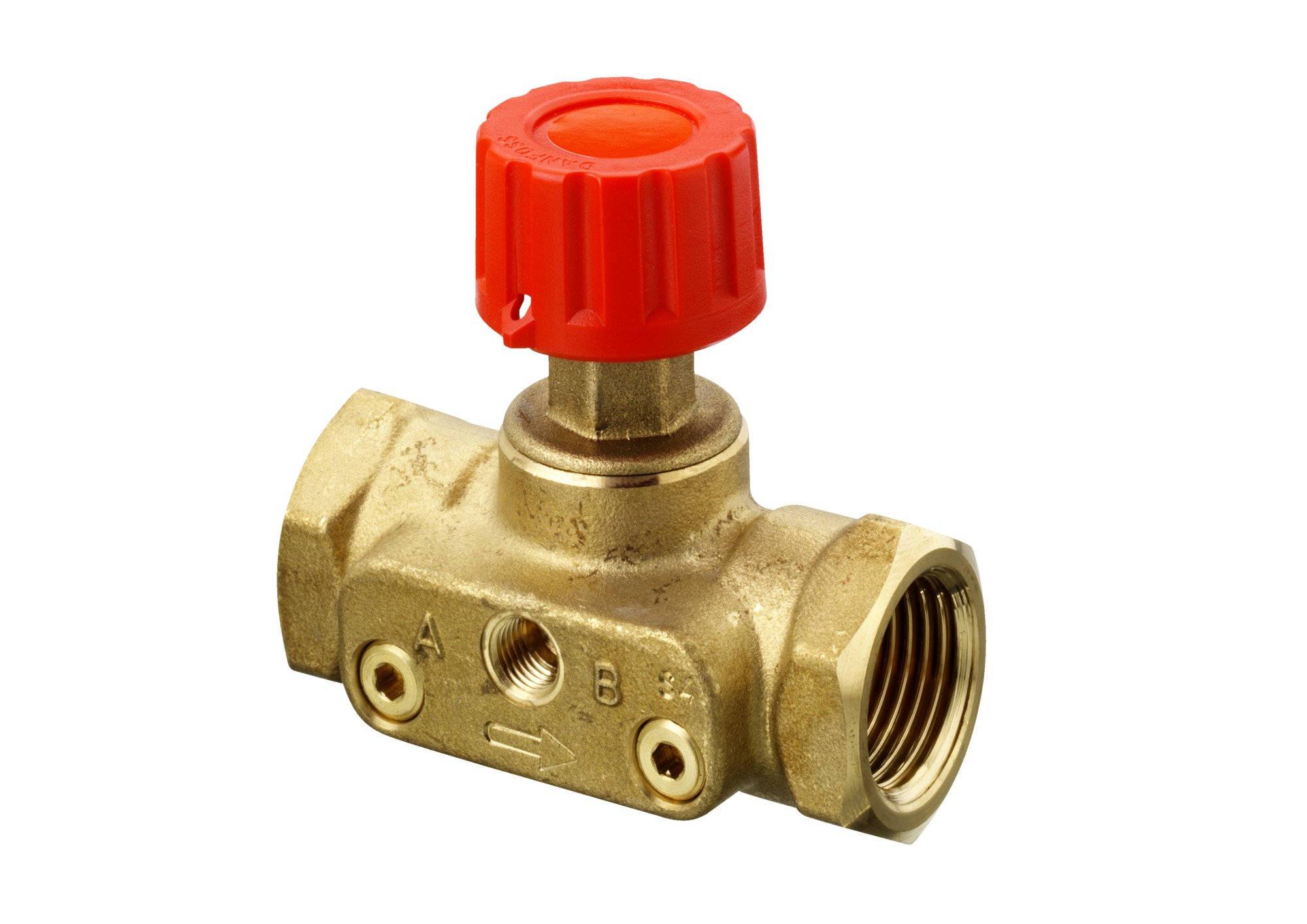 Danfoss Ручной запорный клапан CDT с внутренней резьбой CDT Клапан запорный DN 15 003Z7691  - Вид №12