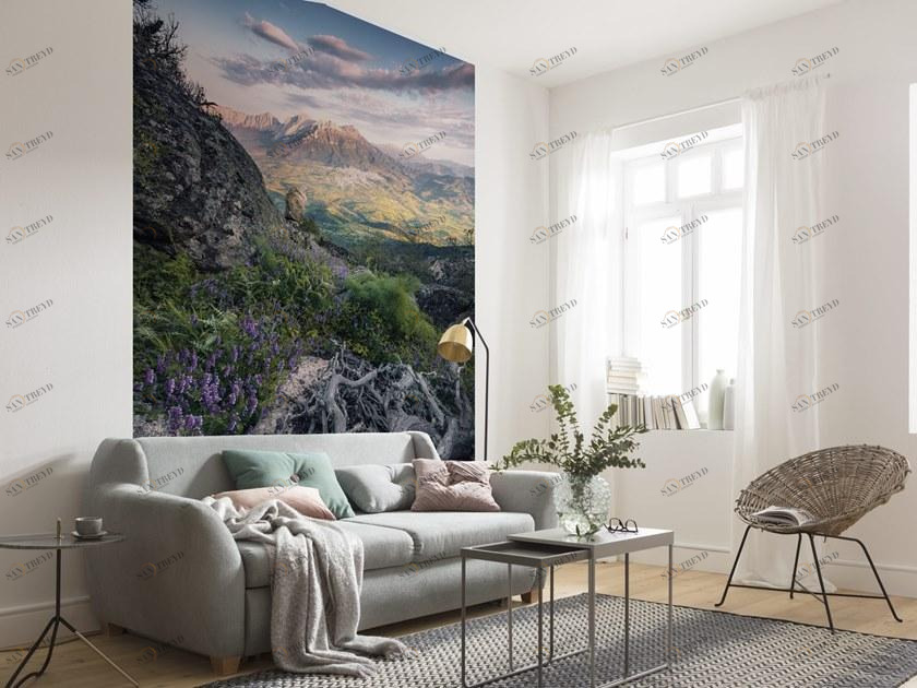 Komar Флизелиновые обои с пейзажами Wanderlust Shx4-130