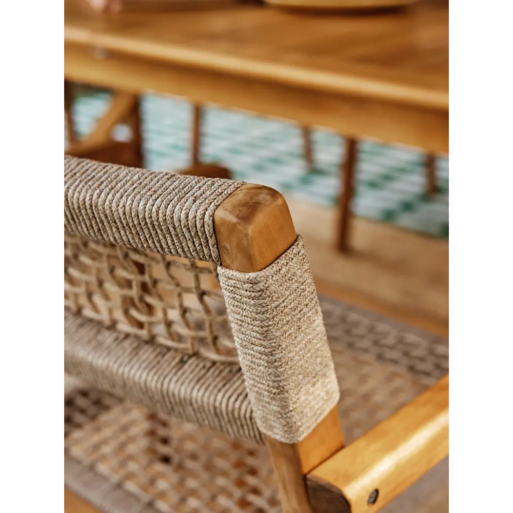 Кресло садовое Naterial Oasis 57x61x81 см акация цвет дерево 2 шт STLM-2014332 - Вид №17