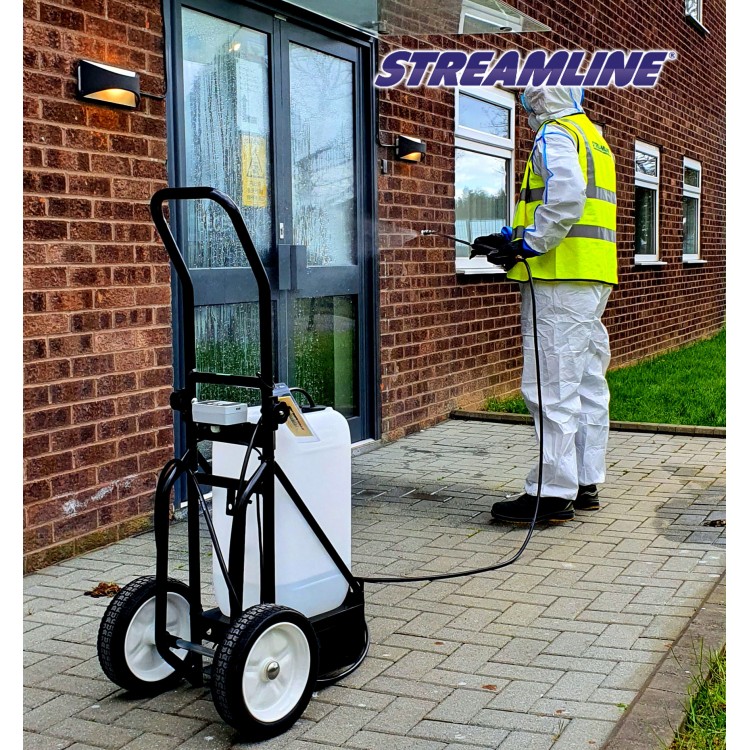 SF-V025L-222 STREAMLINE STREAMLINE Vivid ™ 25 дезустановка – передвижная тележка для дезинфекции вне помещений  - Вид №3