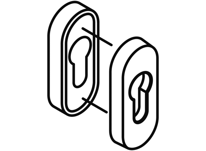 316XAES защитная розетка HEWI System 111 | Edelstahl  - Вид №2