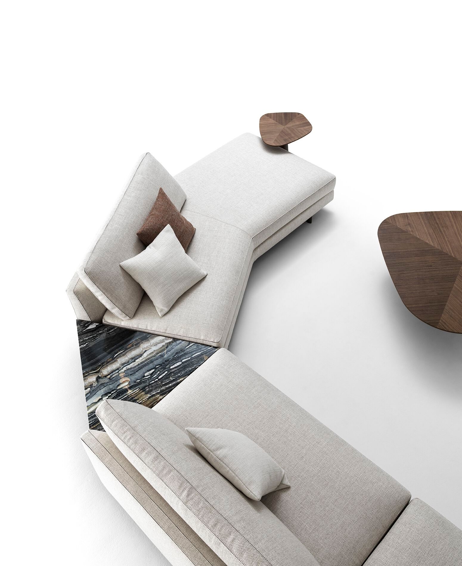 Модульный тканевый диван CEPPI Evergreen ARCH-00094365 - Вид №2