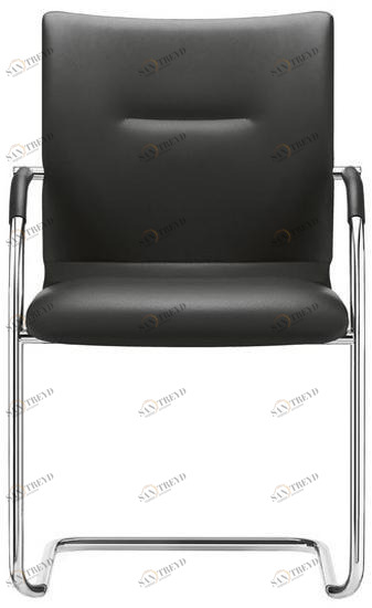 Brunner Штабелируемое кожаное кресло на консолях с подлокотниками Plaza sun-id-1464928