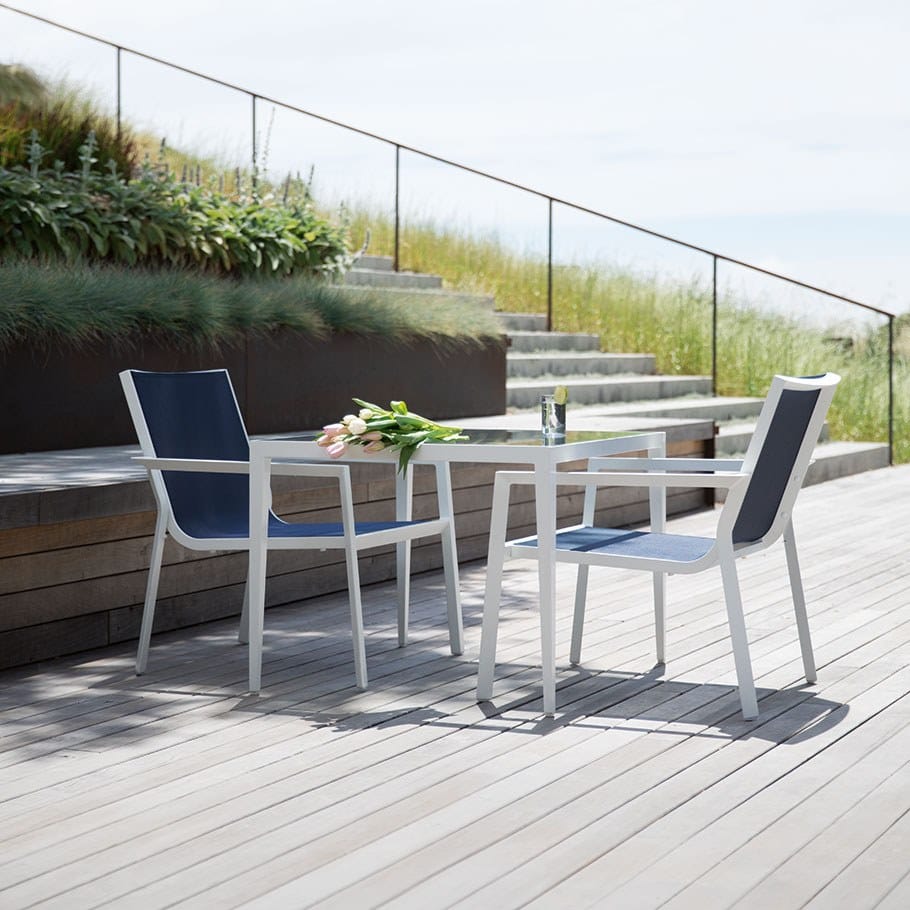 Алюминиевый штабелируемый садовый стул JANUS et Cie TRIG ARCH-00118837 - Вид №8