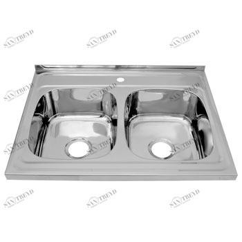 12697 Мойка кухонная прямоугольная Сантекс 