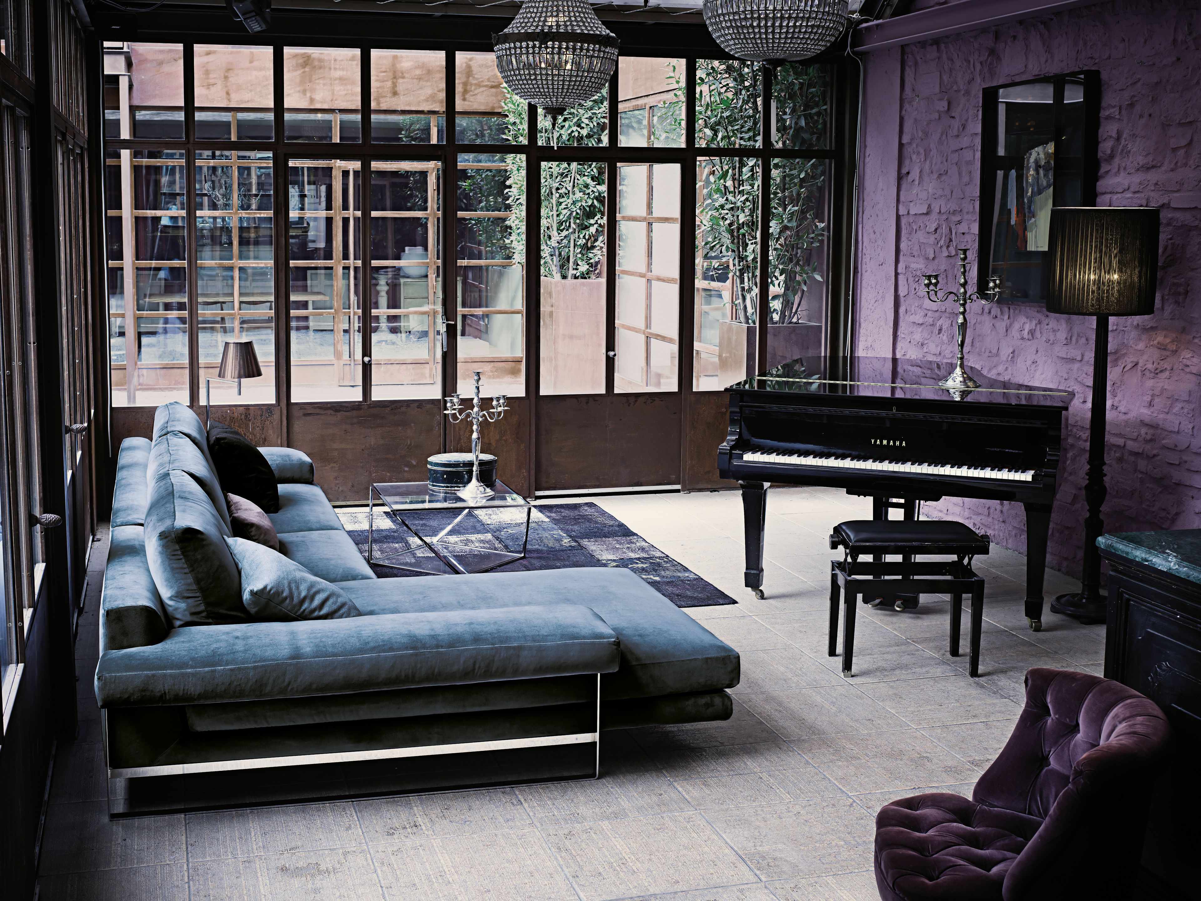 Секционный диван из ткани Arketipo EGO ARCH-00102437 - Вид №2