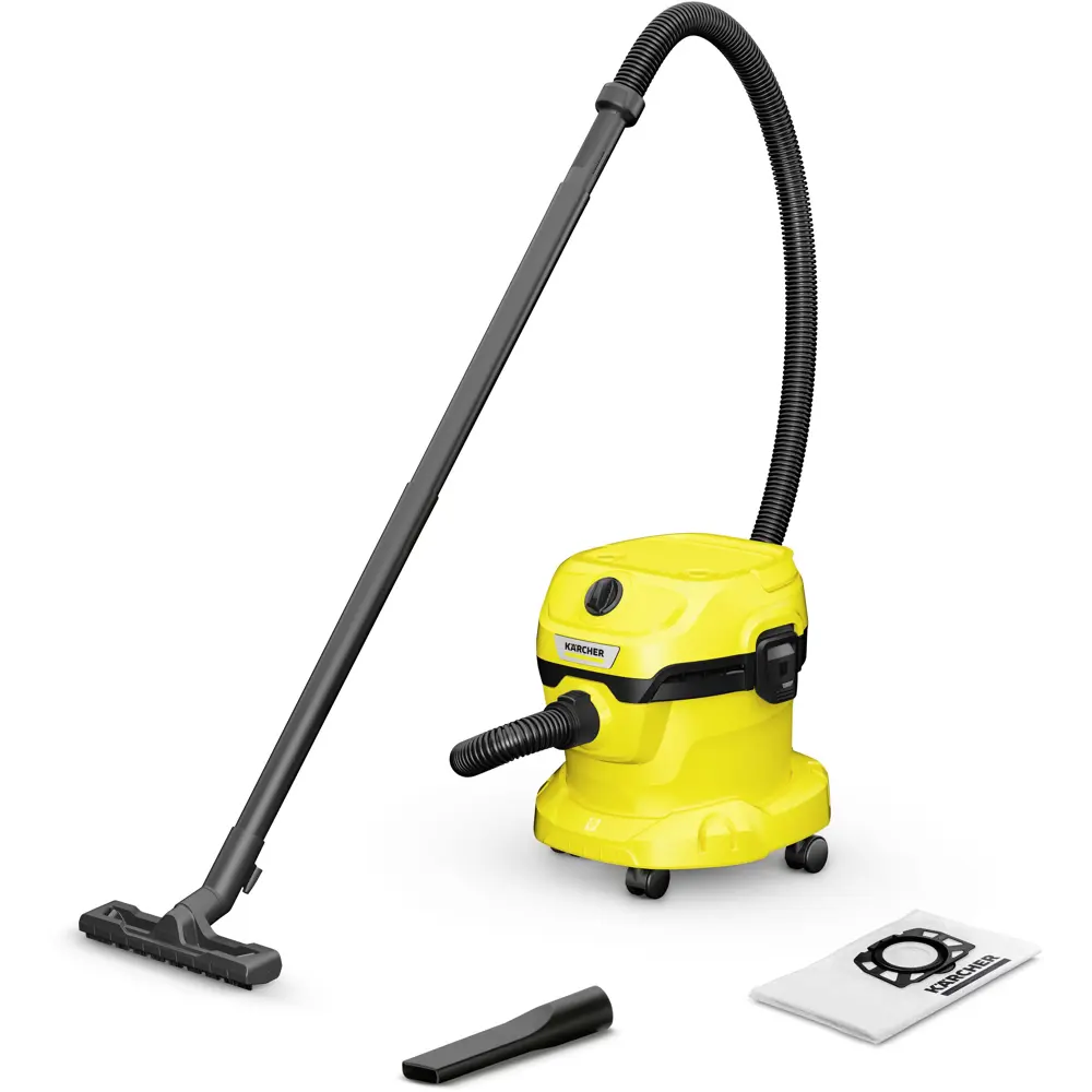 KARCHER WD 2 PLUS - профессиональный пылесос для влажной и сухой уборки 83592631 STLM-0042304