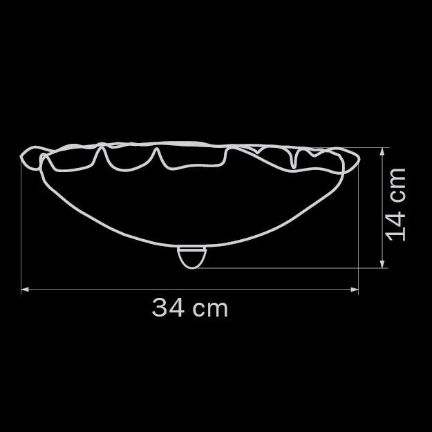 Потолочный светильник Lightstar Murano 601030 LIGHTSTAR MURANO 073560 Белый - Вид №1