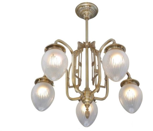 Patinas Lighting Люстра из латуни ручной работы Cologne sun-id-1391191 - Вид №5