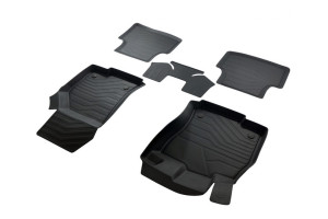 17428410 Резиновые коврики 3D PREMIUM в салон Volkswagen Jetta VII 2018- PR.W.JET.18G.02X55 SRTK