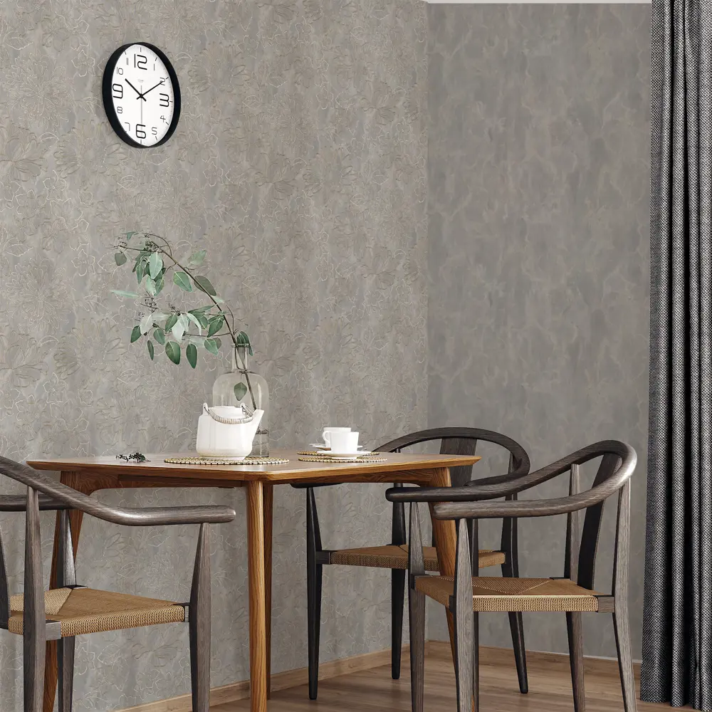 Обои флизелиновые Palitra Family Clairis коричневые 1.06 м 71903-42 85570640 STLM-2042282 - Вид №3