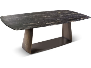 Прямоугольный мраморный стол