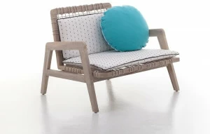 Gervasoni Садовое кресло со съемной крышкой из тика Gervasoni outdoor