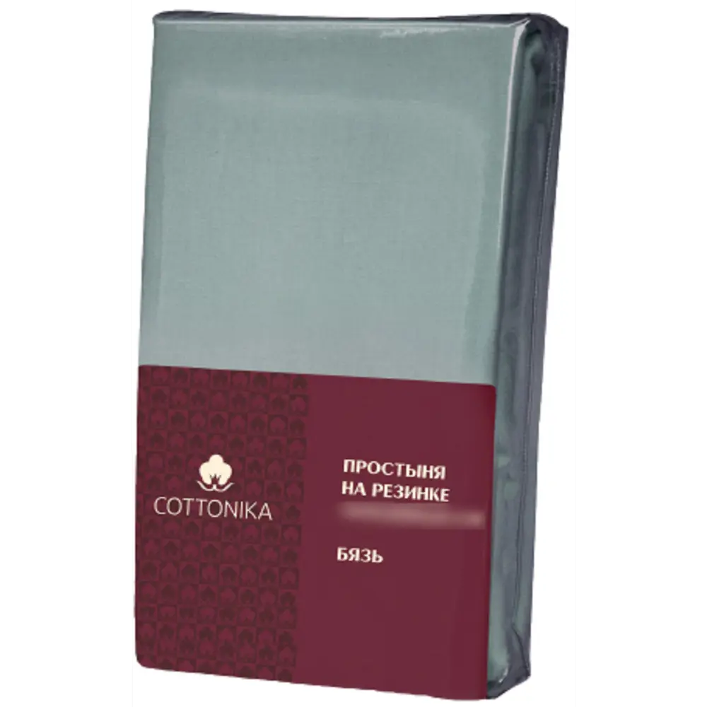 Простыня Cottonika Гамма А 160x200x20 см бязь на резинке аквамарин STLM-2087135
