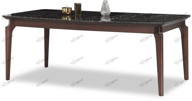 Enza Home Прямоугольный мраморный стол Elegante sun-id-1426656