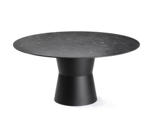 Круглый стол из инженерного пластика и столешница из Compactop®