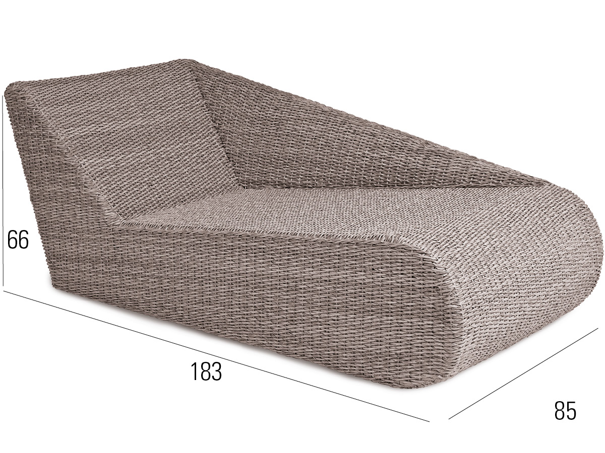 68.00.0435 Мадригал Relax-Lounge твист устричный правый Mbm  - Вид №2