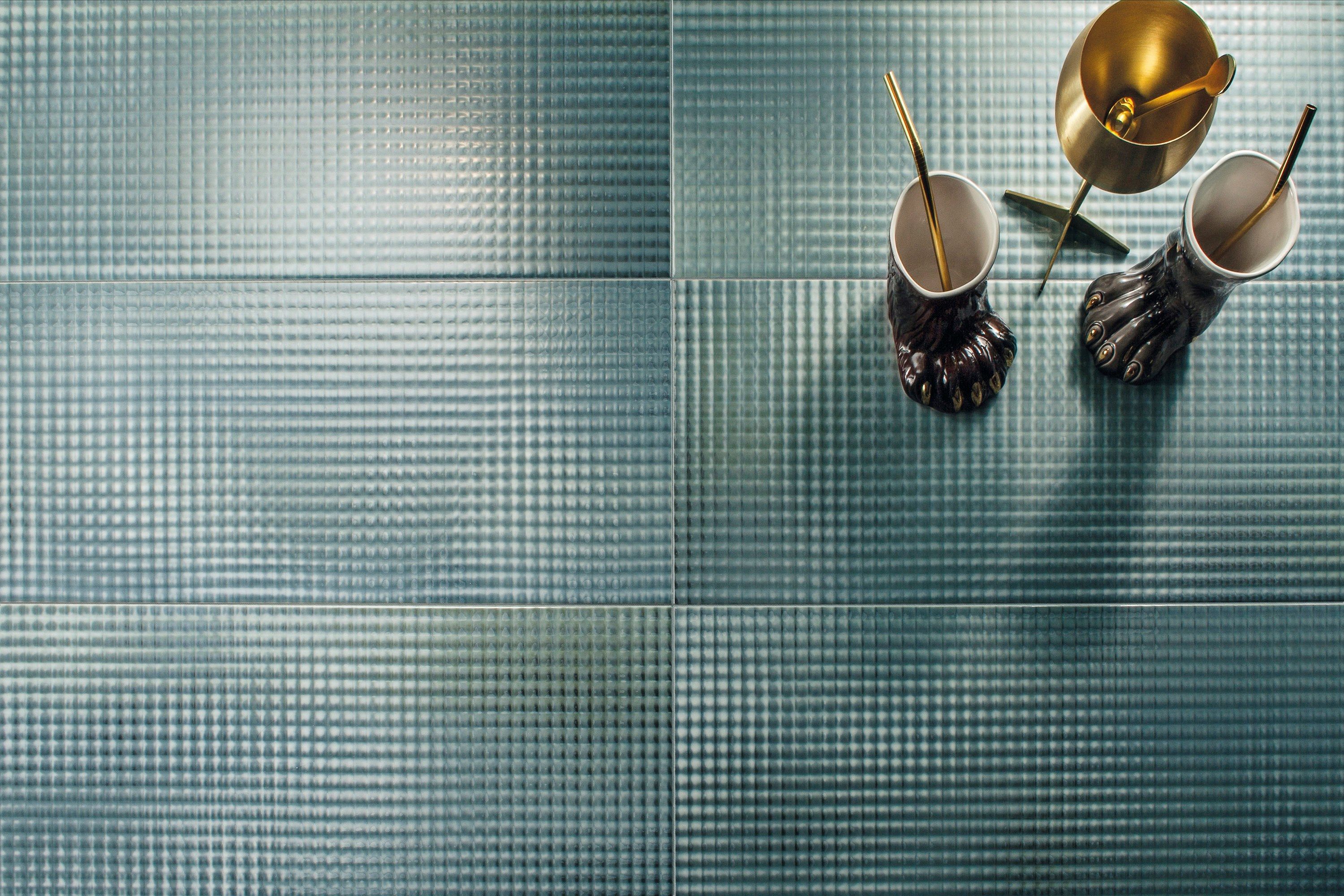 Внутренняя отделка керамогранита с металлическим эффектом IRIS Ceramica Diesel Living ARCH-00124878 - Вид №13