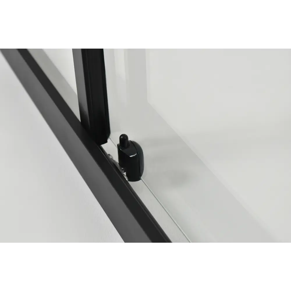 Душевая ширма Метакам Apart Black квадратная 90x90x185см цвет профиля черный раздвижная стекло 4мм прозрачное STLM-2206302 - Вид №12