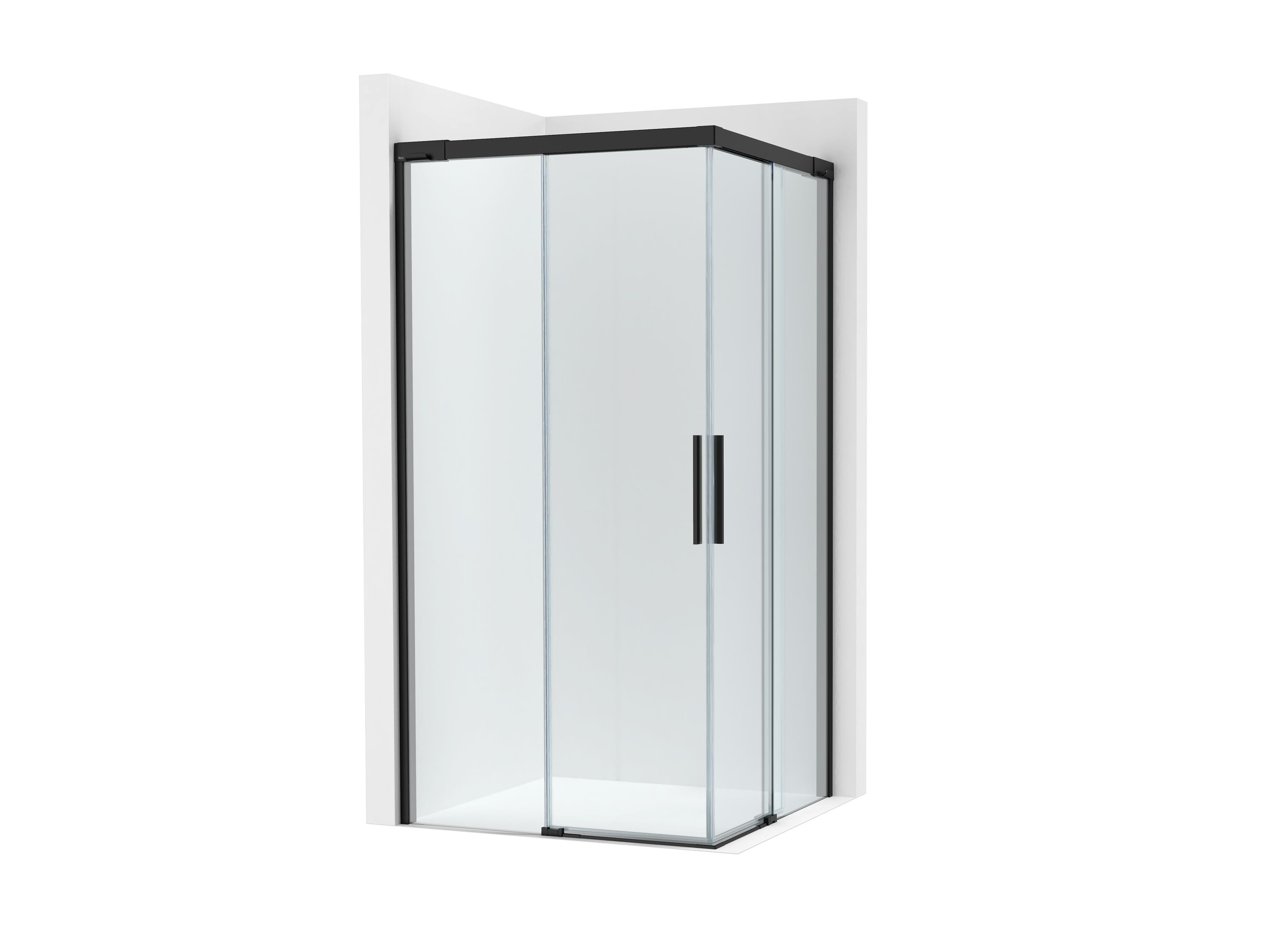 Угловая душевая кабина с раздвижной дверью Roca L2 M2832BC7 / M2833E87 ARCH-00045549