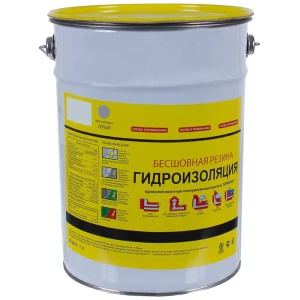 Мастика гидроизоляционная Топколор, 7 л, цвет серый 18086990 STLM-2165425
