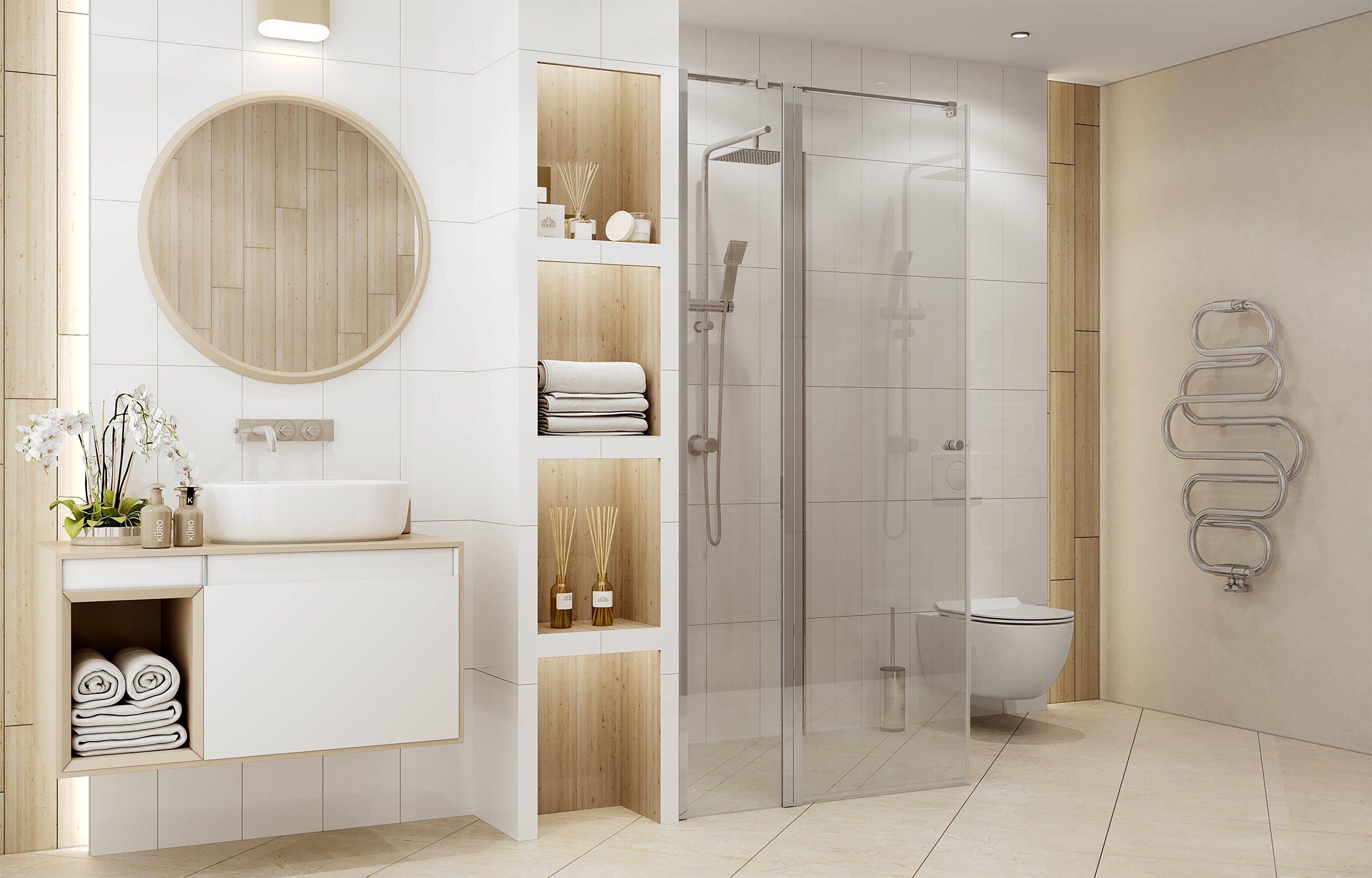 Душевое ограждение Ambassador Nord 13011106 (1000x1000x2000), 1 место - Вид №3